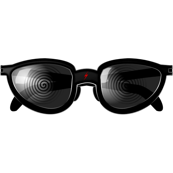 X-Ray glasses - Free SVG